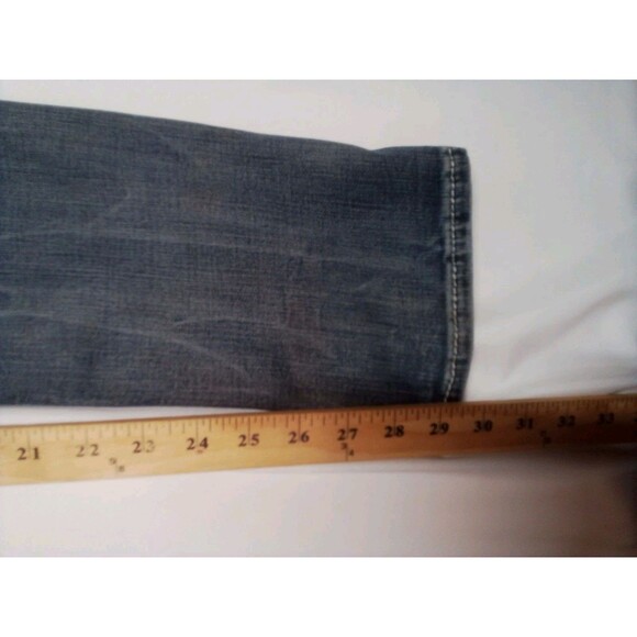 Women's BKE Buckle Fit Number 46 Denim Jeans Size 28 X 32 Very Worn - Picture 6 of 16